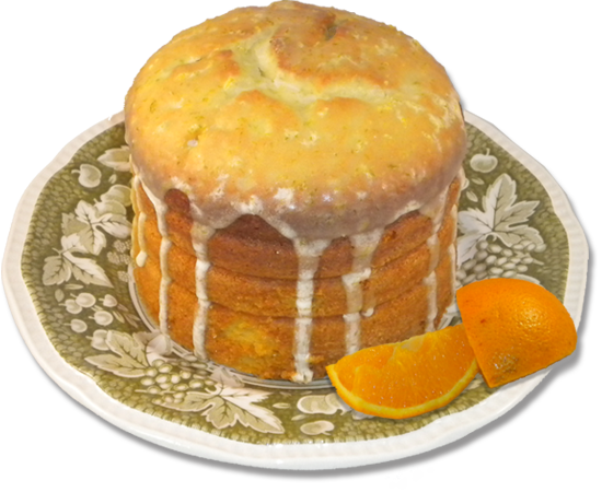 Orange Pound Teacake